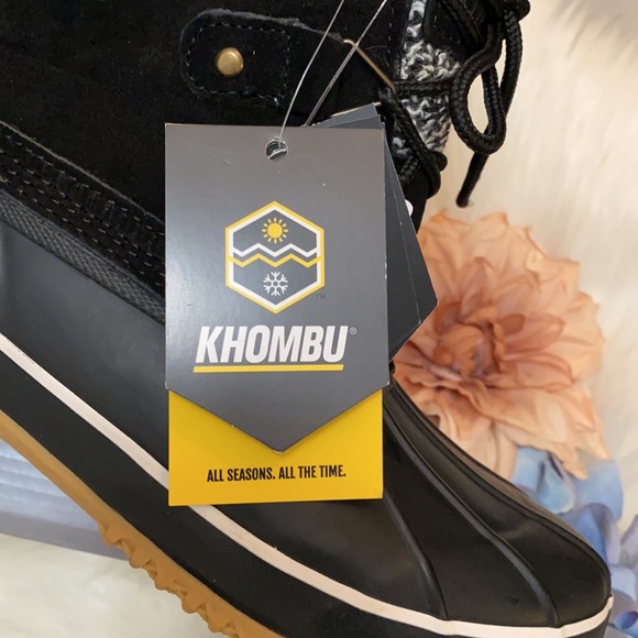 NEW! Waterproof Black Ankle Snow Boots - Picture 6 of 9